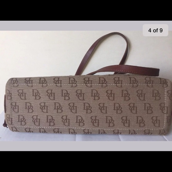 DOONEY BOURKE Bag Purse Signature DB Leather Tote - Picture 4 of 8